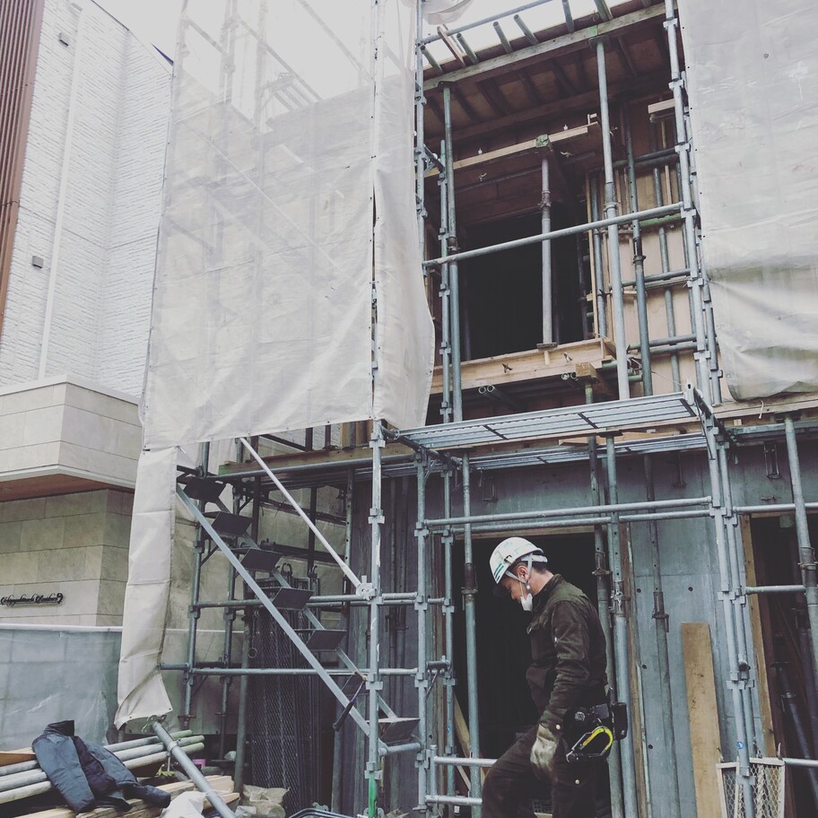 市ヶ谷の家 現場 3