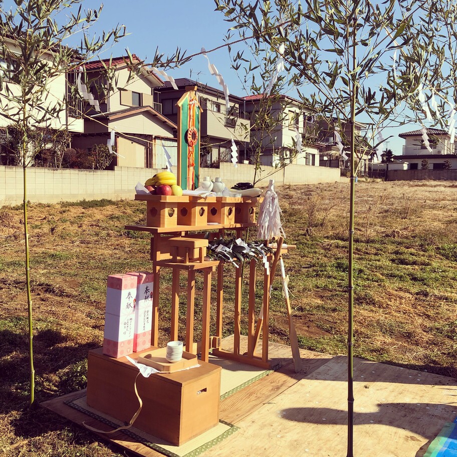 五香の福祉施設 地鎮祭